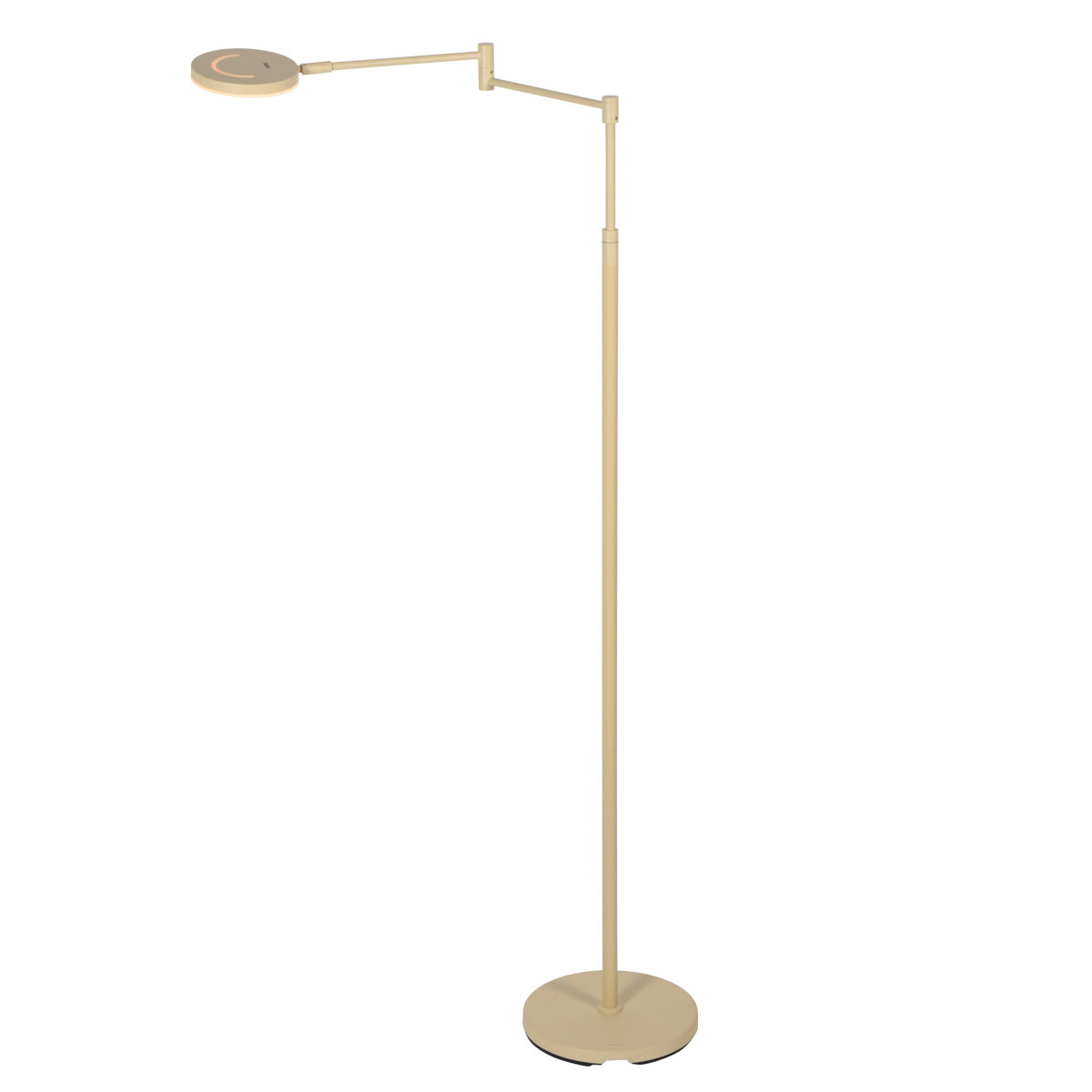 Soleil 3515CR vloerlamp – draadloze leeslamp in zachte crèmetint