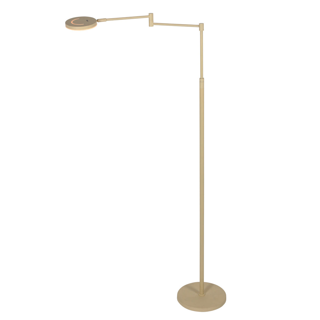 Soleil 3515CR vloerlamp – draadloze leeslamp in zachte crèmetint