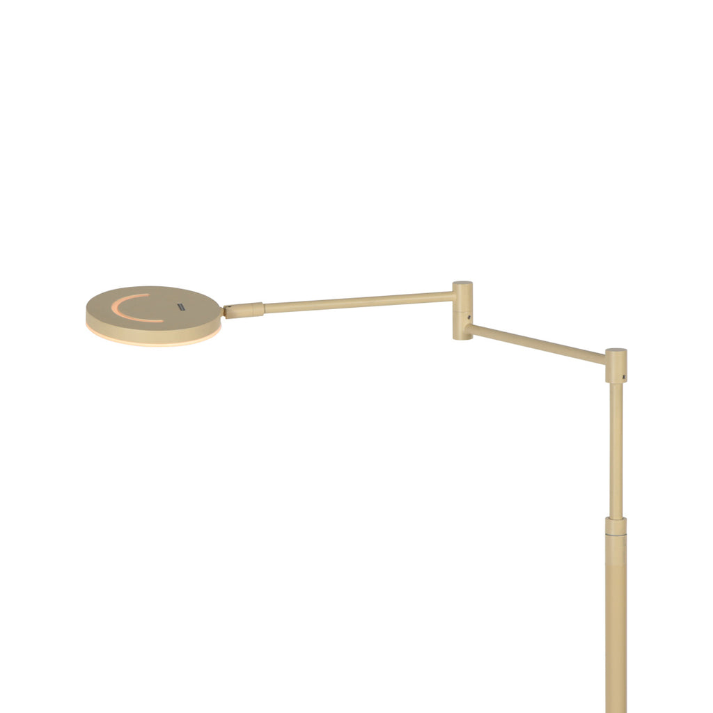Soleil 3515CR vloerlamp – draadloze leeslamp in zachte crèmetint