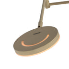 Soleil 3515CR vloerlamp – draadloze leeslamp in zachte crèmetint