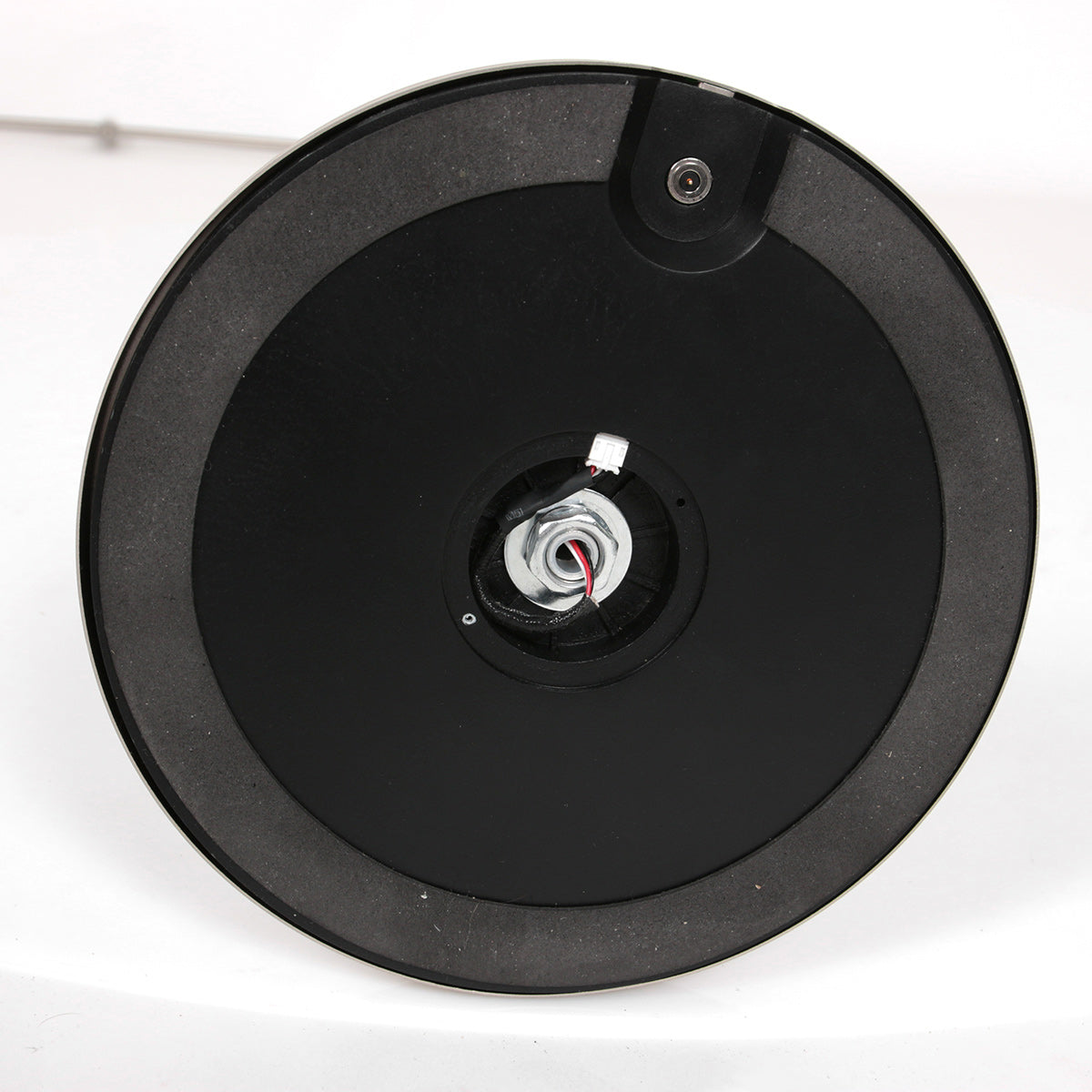 Zwarte vloerlamp Soleil 3515GO met goudkleurige details – Oplaadbare accu en zwenkarm