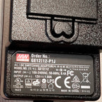 Vloerlamp Soleil accu 3515ZW zwart met zwenkarm