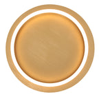 Plafondlamp Ringlux 3655GO gouden plafondlamp met warm LED licht