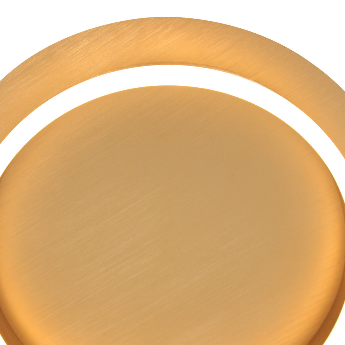 Plafondlamp Ringlux 3655GO gouden plafondlamp met warm LED licht