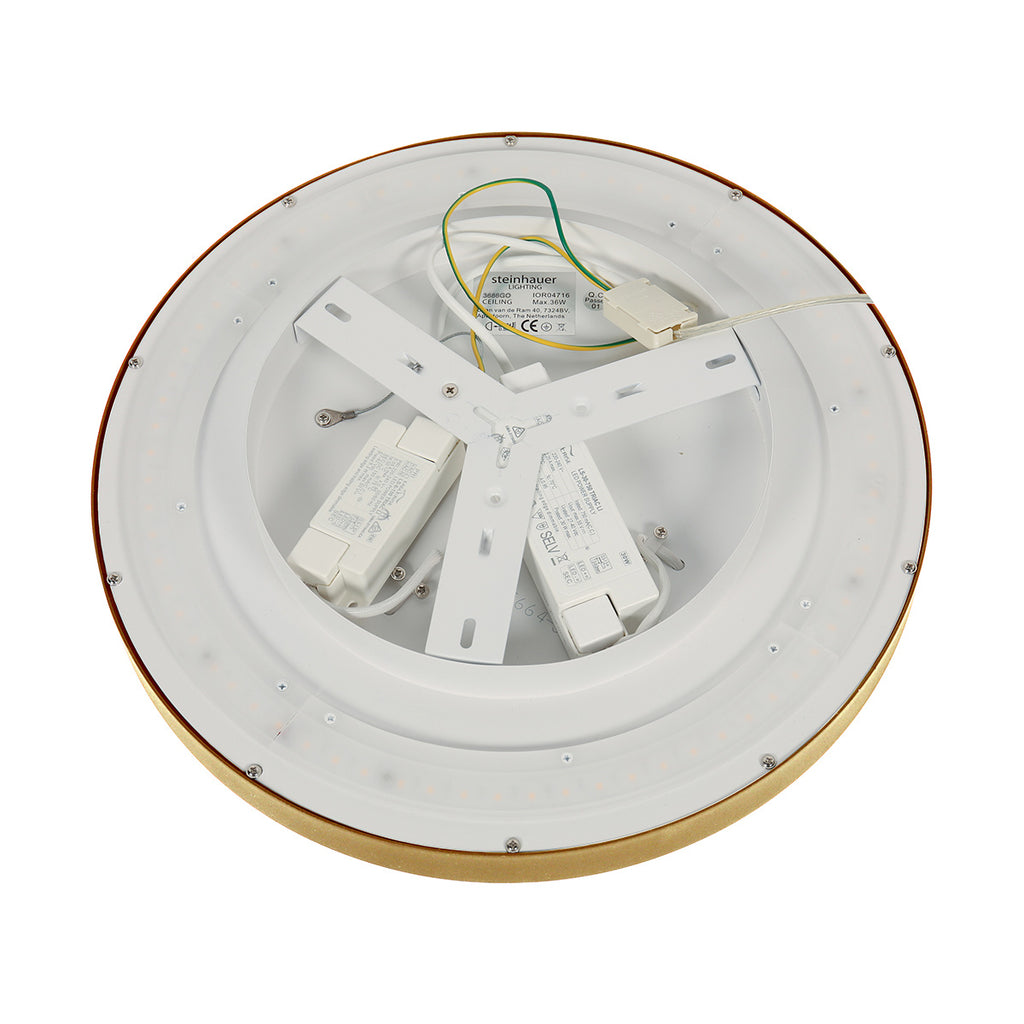 Plafondlamp Flady 3685GO goud Ø40
