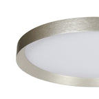 Plafondlamp Flady 3685ST stalen LED lamp Ø40 cm met uplight