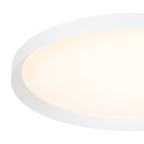 Plafondlamp Flady 3685W witte LED lamp Ø40 cm met uplight