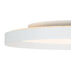 Plafondlamp Flady 3685W witte LED lamp Ø40 cm met uplight
