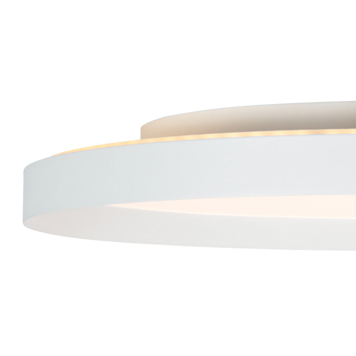 Plafondlamp Flady 3685W witte LED lamp Ø40 cm met uplight