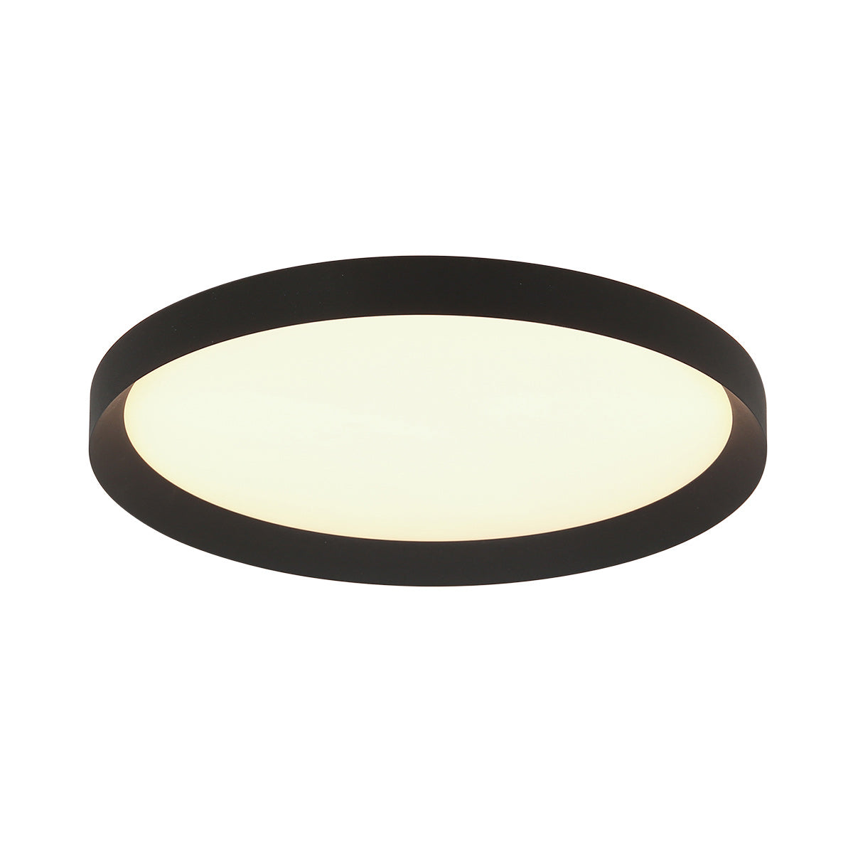 Plafondlamp Flady 3685ZW zwart Ø40