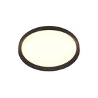 Plafondlamp Flady 3685ZW zwart Ø40