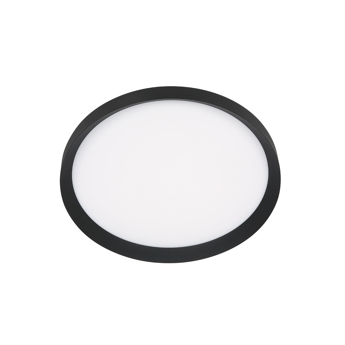 Plafondlamp Flady 3685ZW zwart Ø40