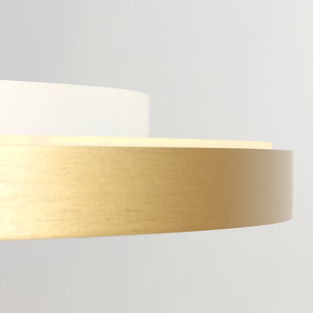 Plafondlamp Flady 3686GO goud Ø50 4600 Lumen