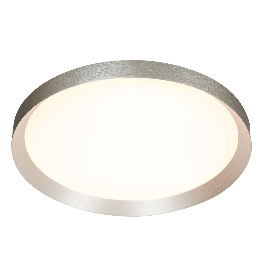 Plafondlamp Flady 3686ST stalen LED lamp Ø50 cm met uplight