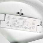 Plafondlamp Flady 3686ST stalen LED lamp Ø50 cm met uplight