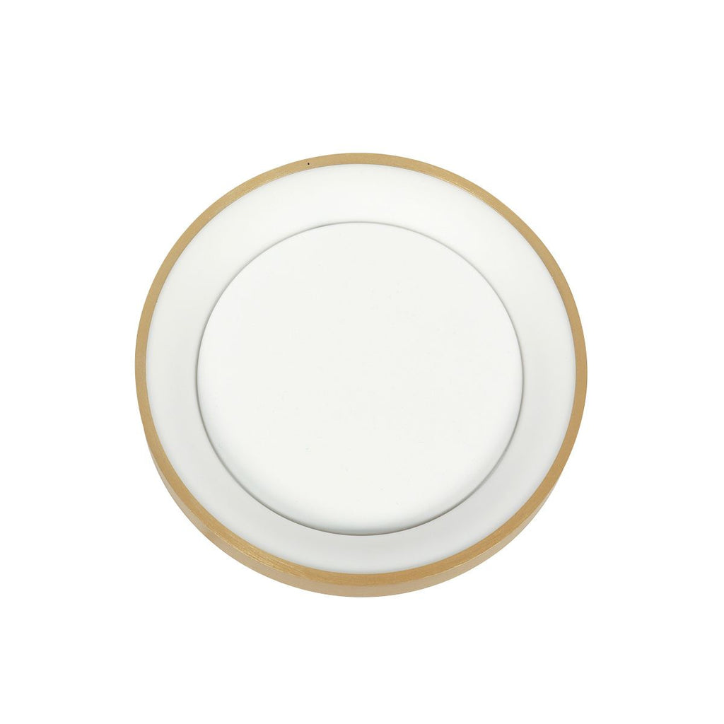 Plafondlamp Ringlede 3690GO Goud rond 28cm