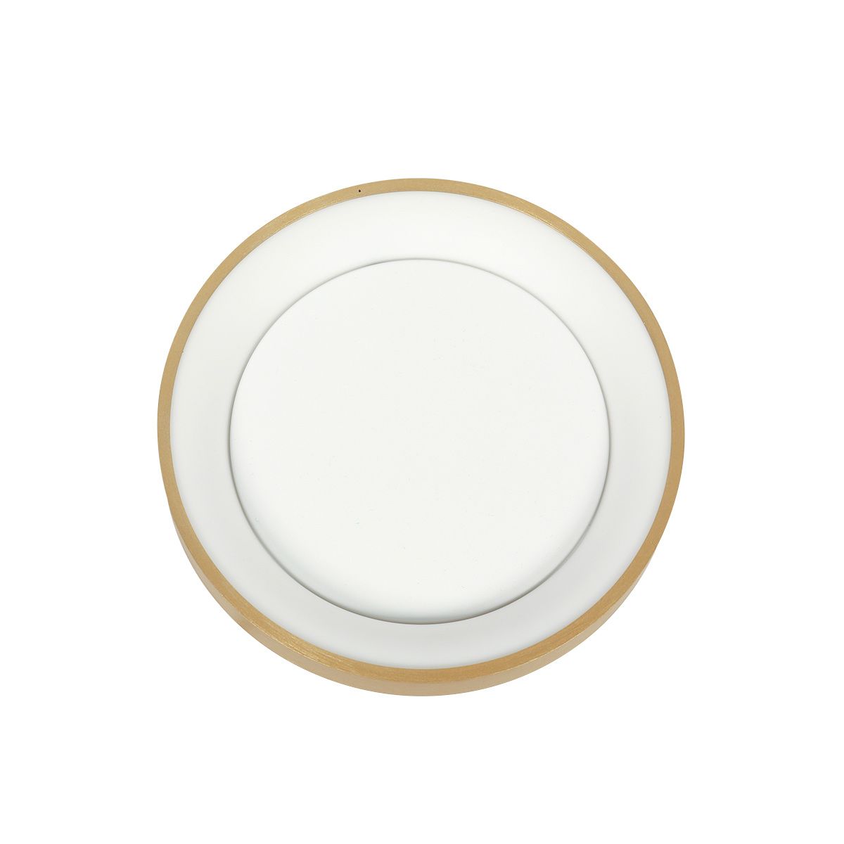 Plafondlamp Ringlede 3690GO Goud rond 28cm