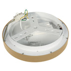 Plafondlamp Ringlede 3690GO Goud rond 28cm
