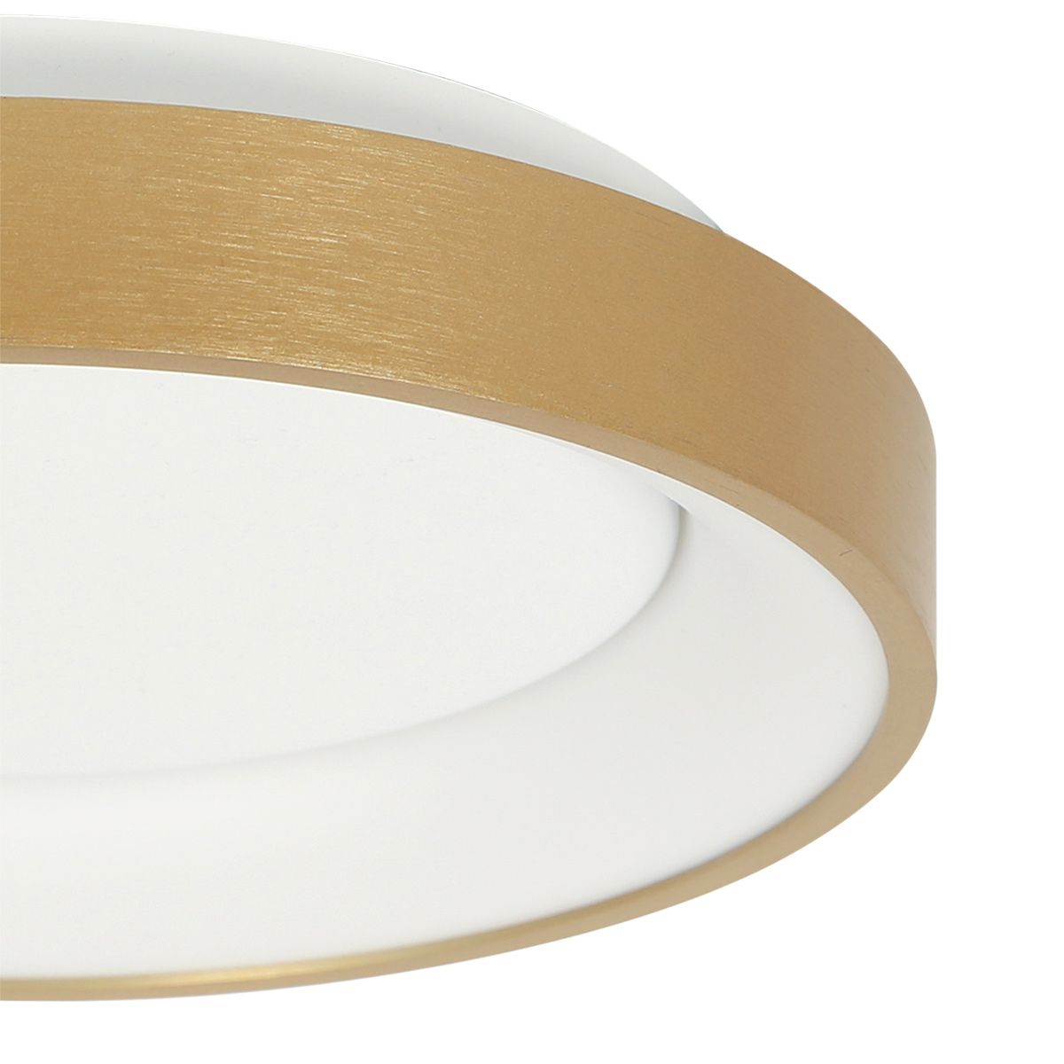 Plafondlamp Ringlede 3690GO Goud rond 28cm