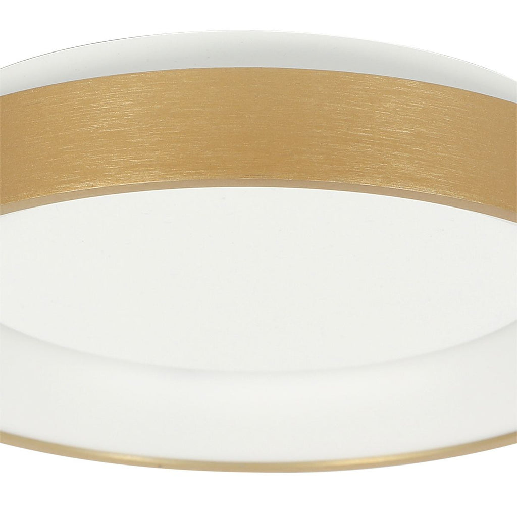 Plafondlamp Ringlede 3690GO Goud rond 28cm