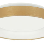 Plafondlamp Ringlede 3690GO Goud rond 28cm
