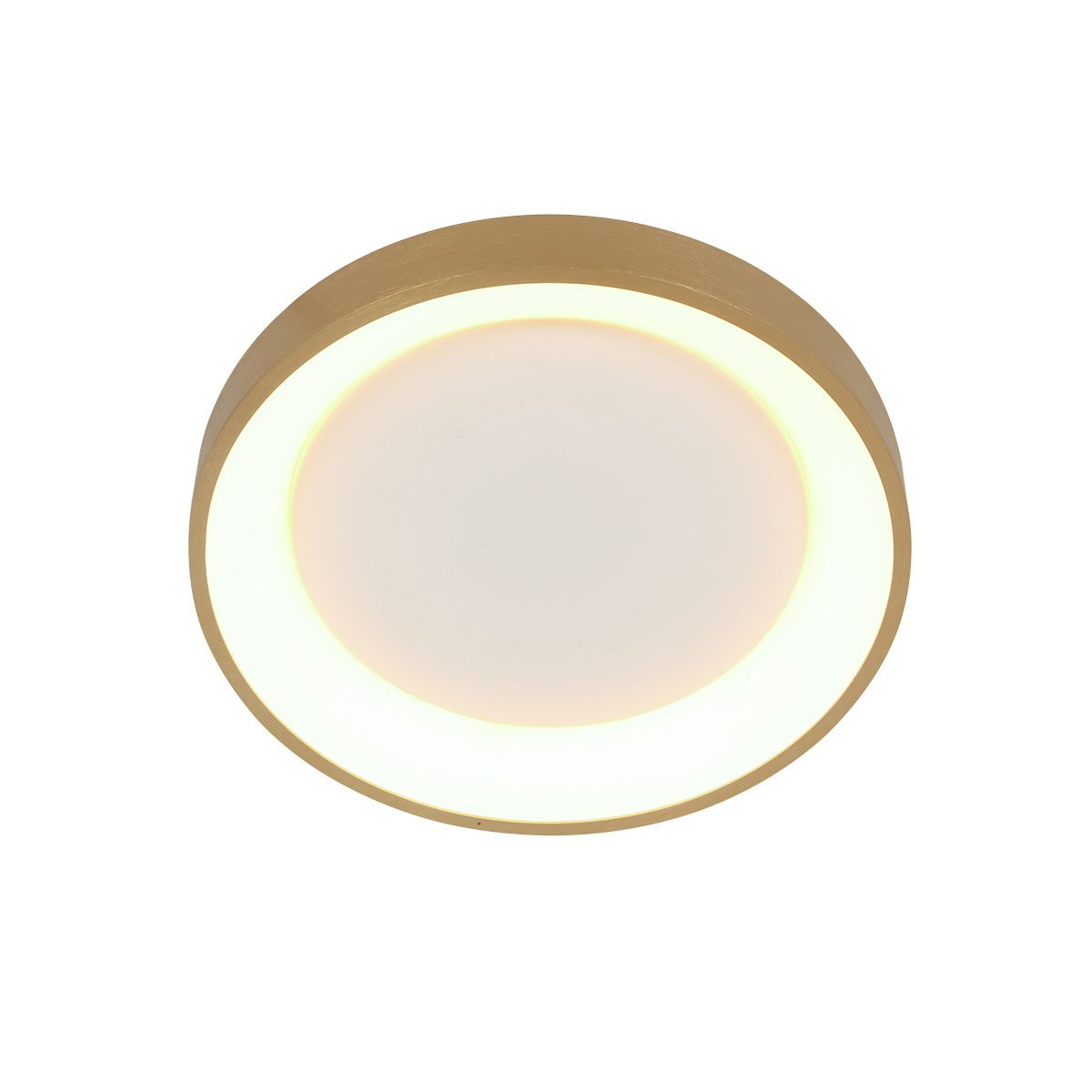 Plafondlamp Ringlede 3690GO Goud rond 28cm