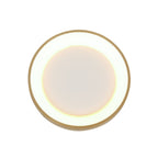Plafondlamp Ringlede 3690GO Goud rond 28cm