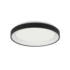 Plafondlamp Ringlede 3690ZW Zwart rond 28 cm dimbaar