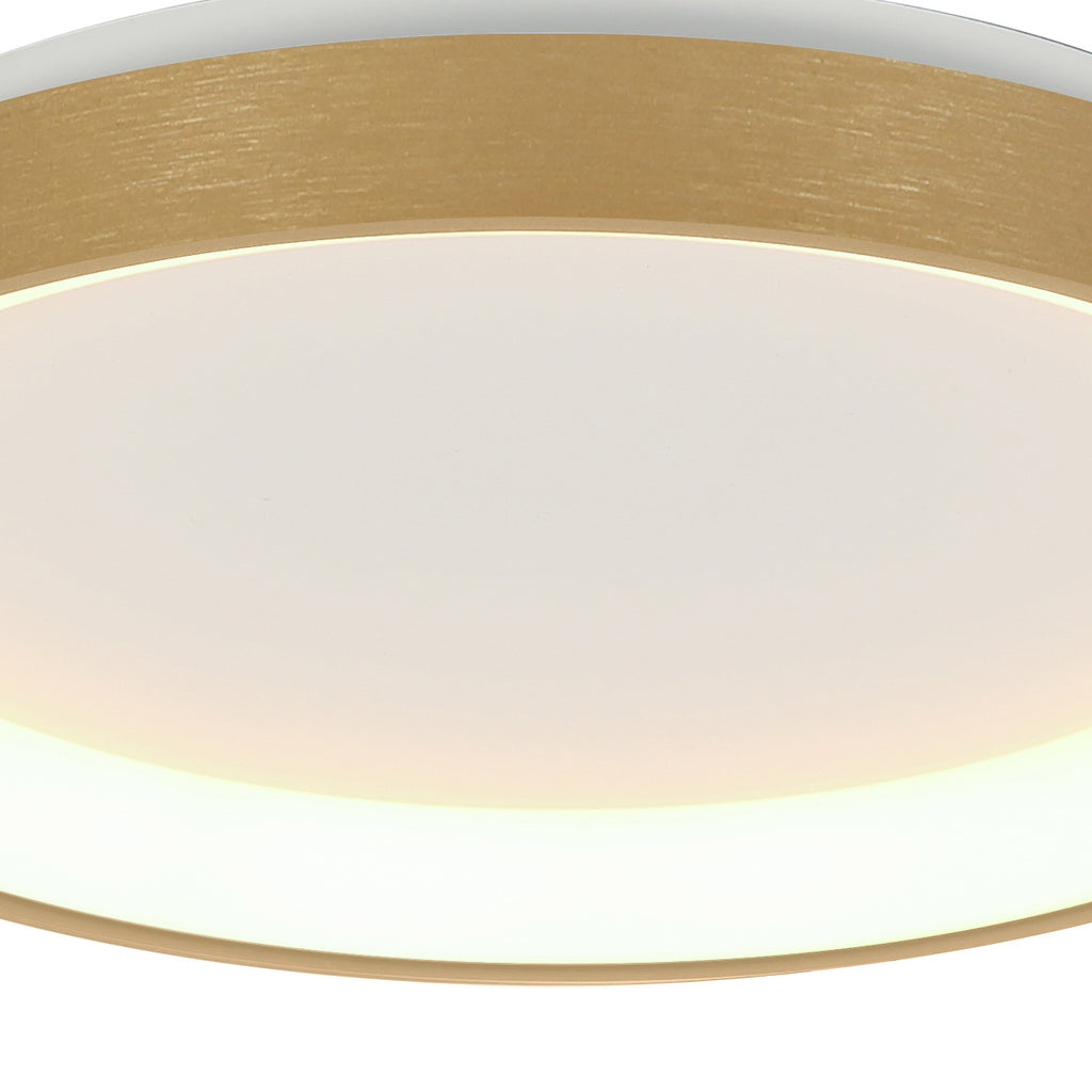 Plafondlamp Ringlede 3691GO Goud dimbaar 2400 Lumen