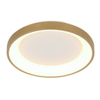 Plafondlamp Ringlede 3691GO Goud dimbaar 2400 Lumen