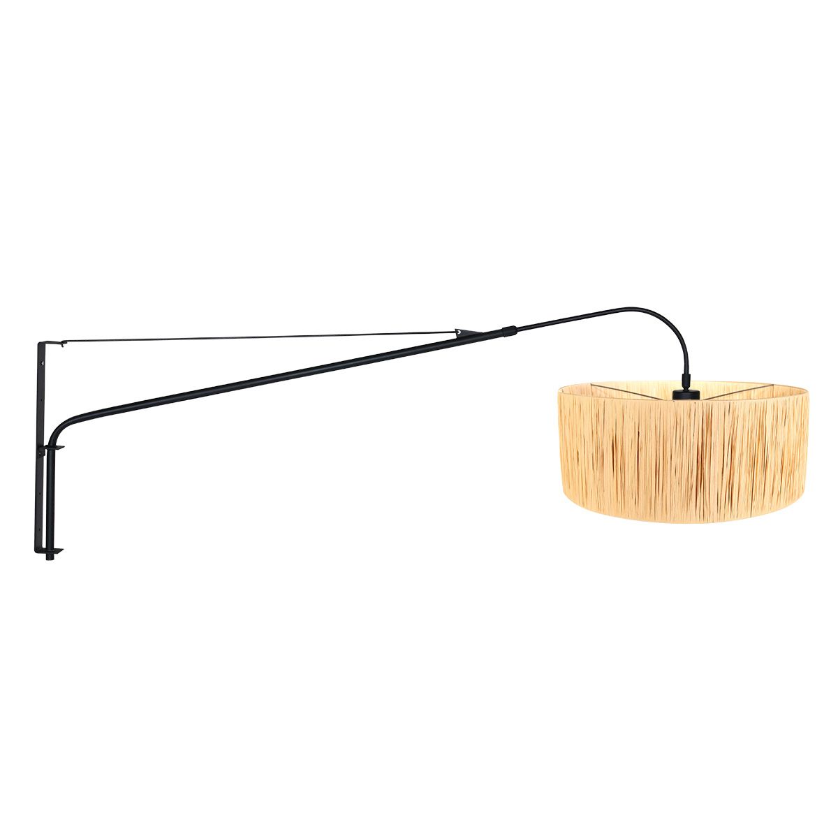 Wandlamp Elegant Classy 3700ZW Zwart