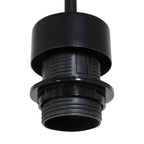 Hanglamp Sparkled met bamboe/houten lampenkap