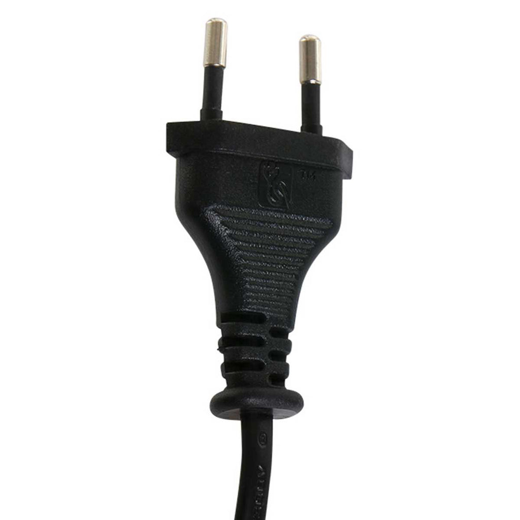 Lampvoet Bois 3763ZW zwart bruin met blauwe velours kap