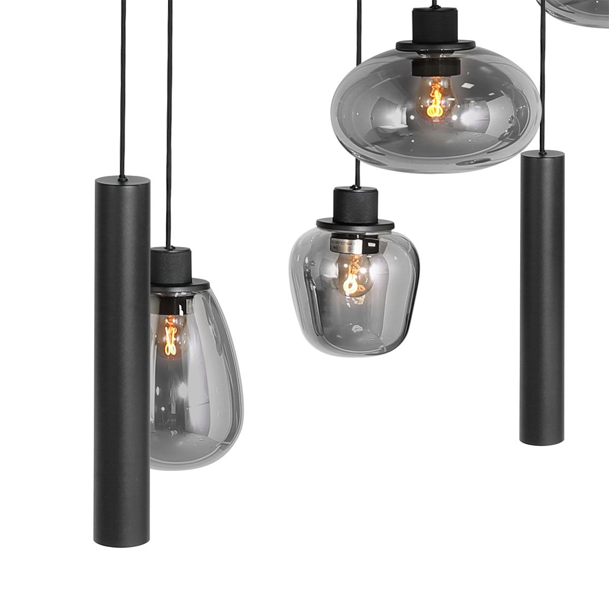 Hanglamp Reflexion 3796ZW Zwart