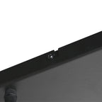Hanglamp Bollique 3798ZW zwarte 9 lichts lamp met smoke glas