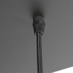 Hanglamp Bollique 3799ME messing 9 lichts met amber glas