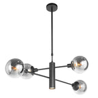 Hanglamp Constellation 3804ZW Zwart met onderlicht