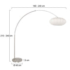 Hanglamp Sparkled Light 3806ST Staal