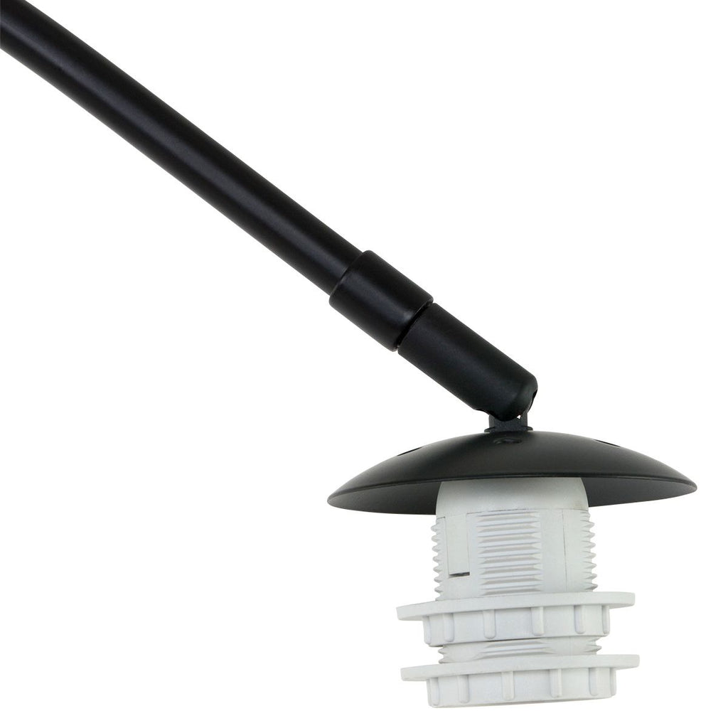 Booglamp Sparkled Light 3807ZW Zwart