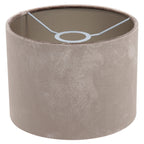 3-lichts vloerlamp Sparkled Light 3823ZW met grijs velours kappen