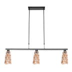 Hanglamp Vidrio 3832ZW amber geel glas