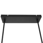 Hanglamp Vidrio 3832ZW amber geel glas