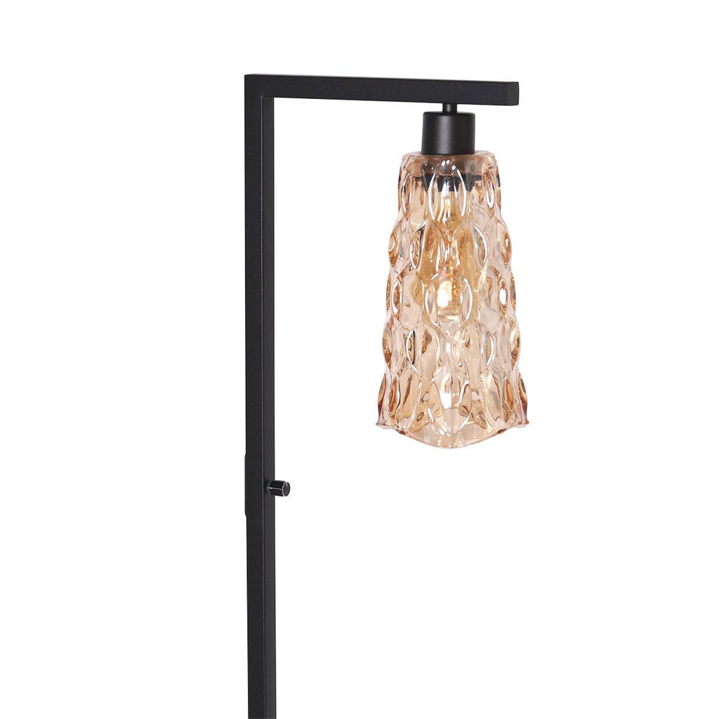 Vloerlamp Vidrio 3838ZW amber geel glas