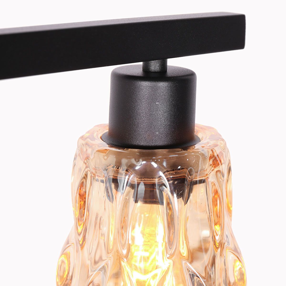 Vloerlamp Vidrio 3838ZW amber geel glas
