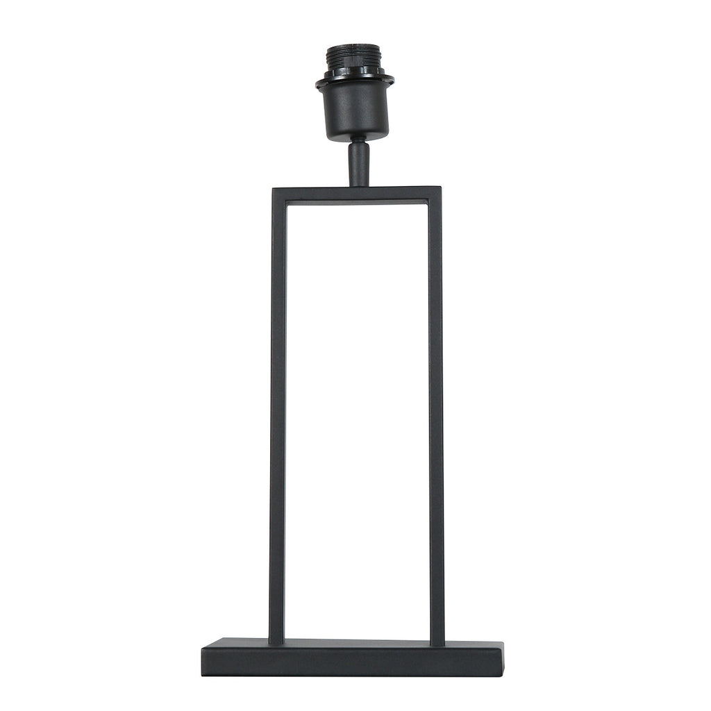 Tafellamp Stang 3843ZW zwarte tafellamp zonder kap met E27
