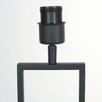 Tafellamp Stang 3843ZW zwarte tafellamp zonder kap met E27