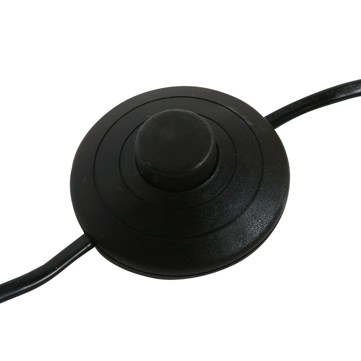 Zwarte staande lamp Stang 3853ZW met E27 fitting en groen velours kap