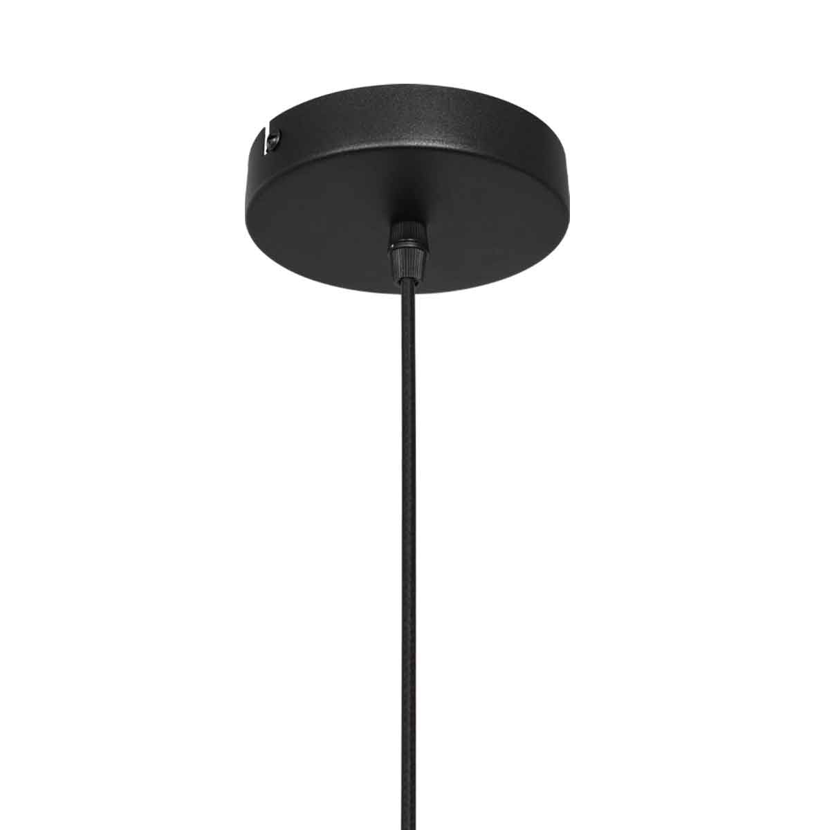 Hanglamp Tubel 3867ZW Zwart inclusief GU10 lichtbron
