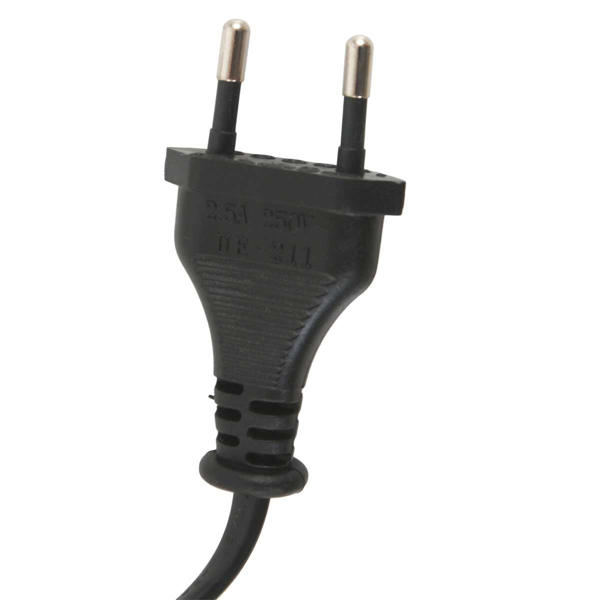 Staalkleurige vloerlamp Bella 3876ST met grijs velours kap