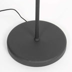 Vloerlamp Bella 3886ZW met zinc taupe fluweelachtige lampenkap